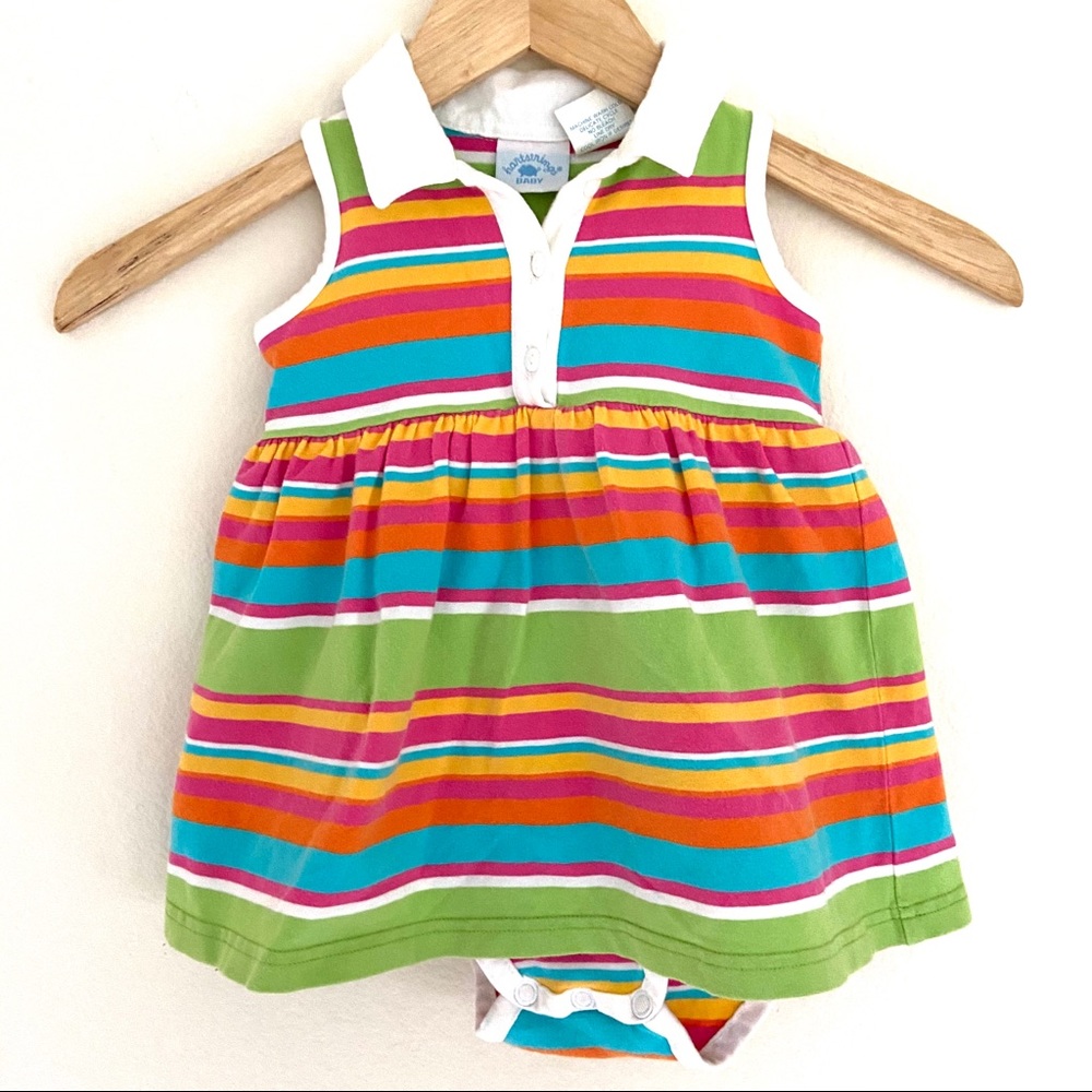 Baby Girls Dress 12 months Striped Dress 12 Months